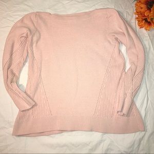 Pink Ann Taylor Cozy Sweater